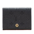 Louis Vuitton Black Noir Leather Wallet (Bi-Fold) (Pre-Owned)