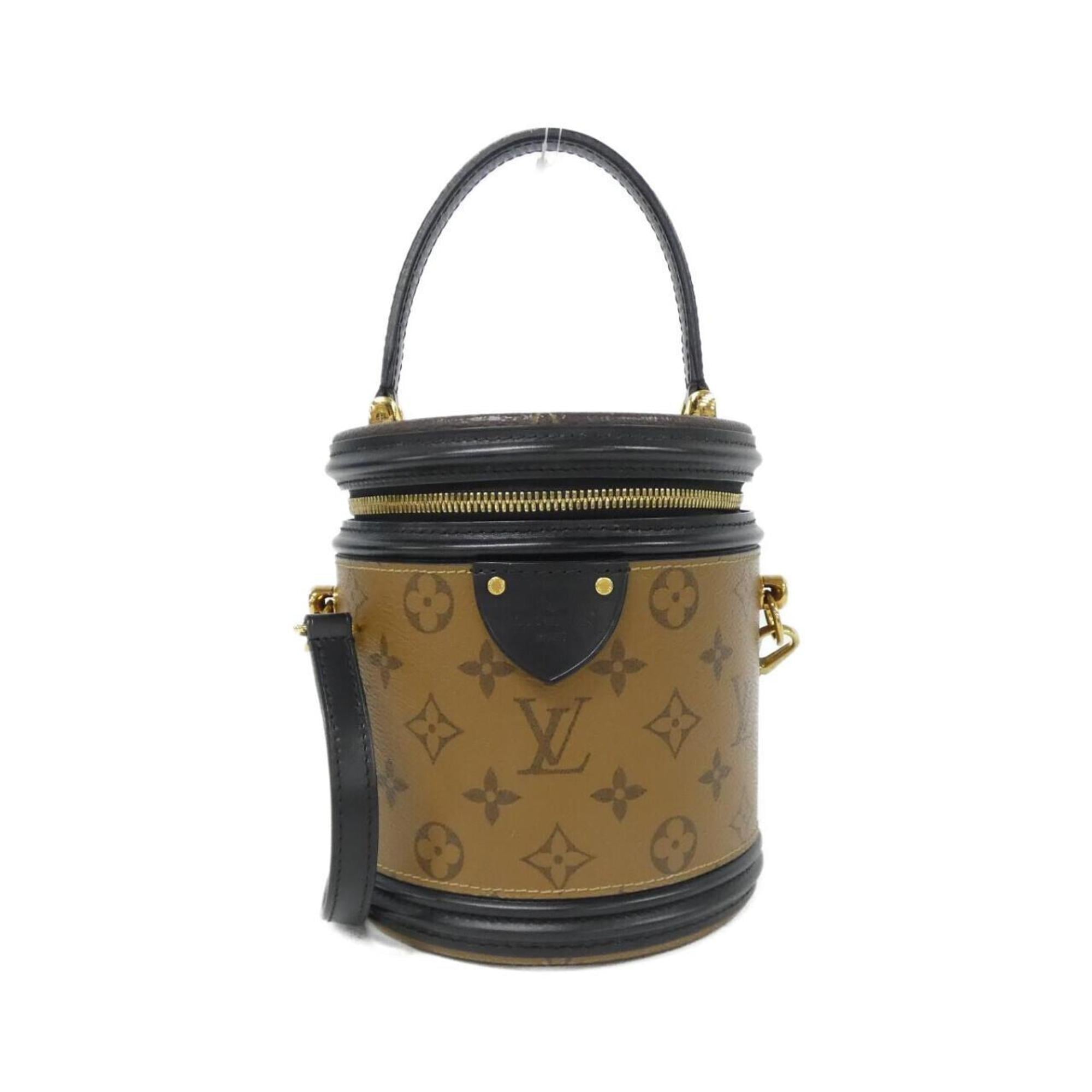 Louis Vuitton Brown Coated Canvas Handbag (Pre-Owned)