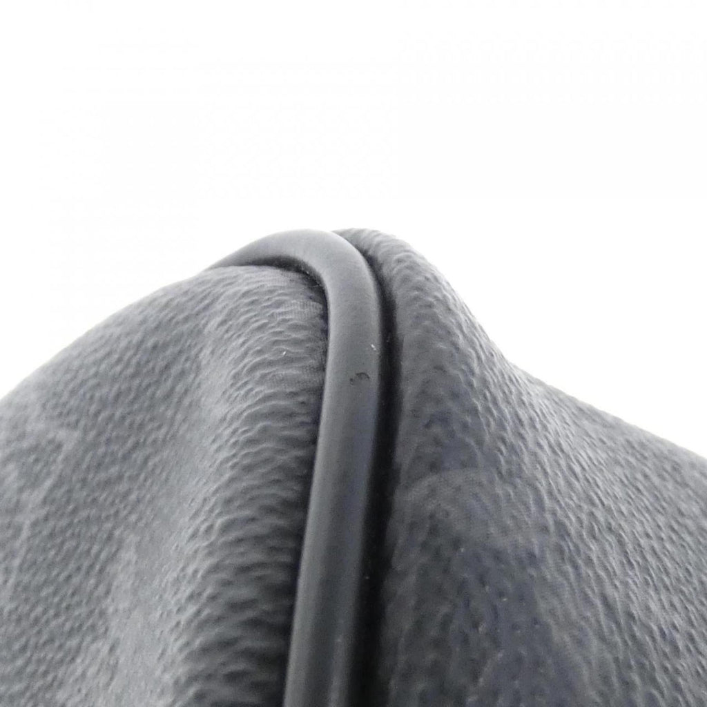 Louis Vuitton Black Coated Canvas Shoulder Bag (Pre-Owned)