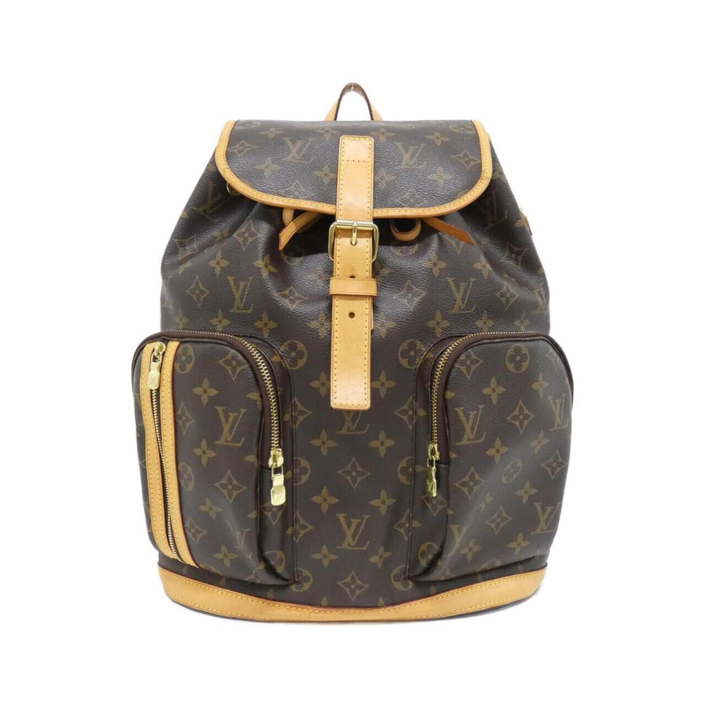 Louis Vuitton Marron Coated Canvas Backpack (Pre-Owned)