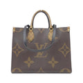 Louis Vuitton Marron Coated Canvas Handbag (Pre-Owned)
