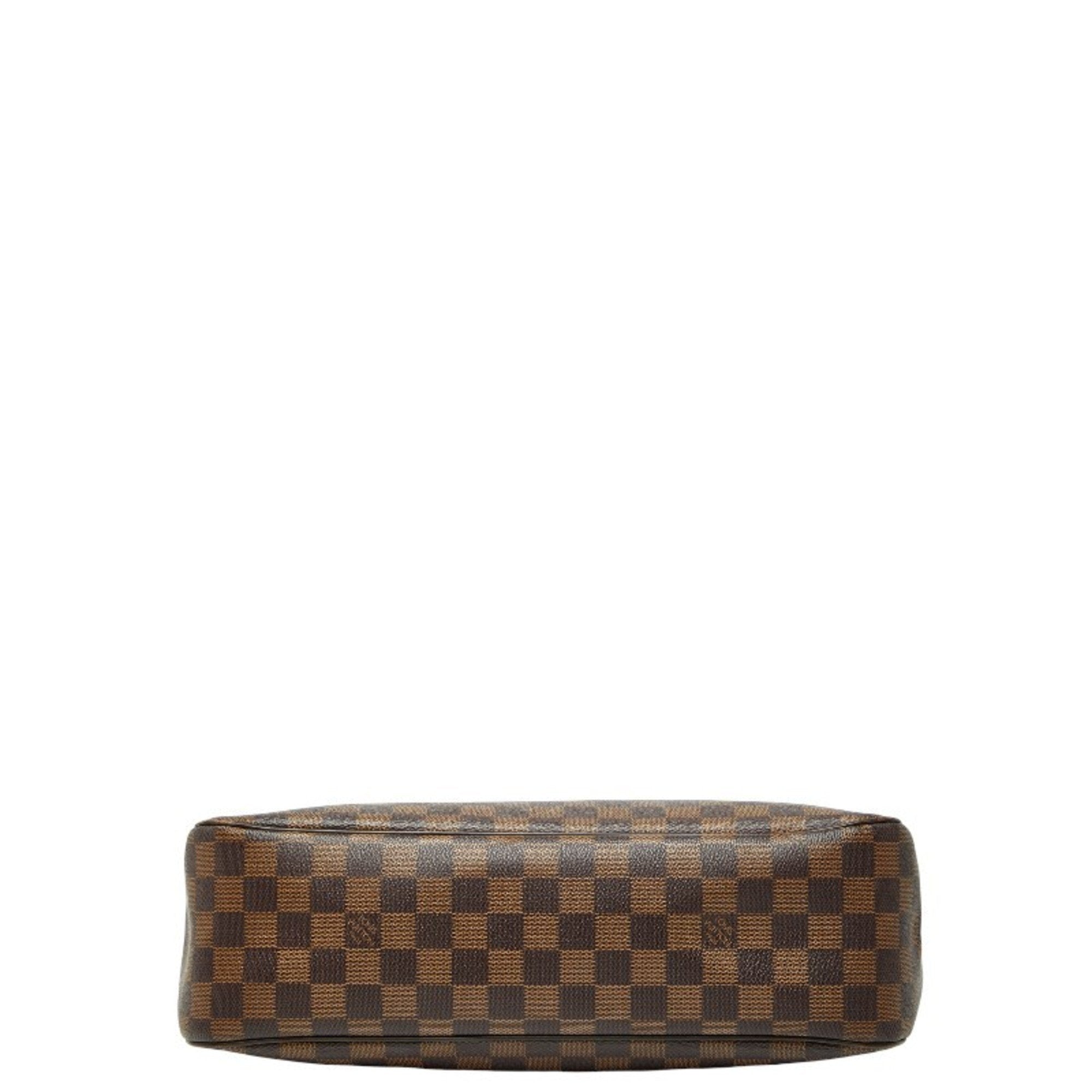 Louis Vuitton Brown Pvc Leather Handbag Tote Bag (Pre-Owned)