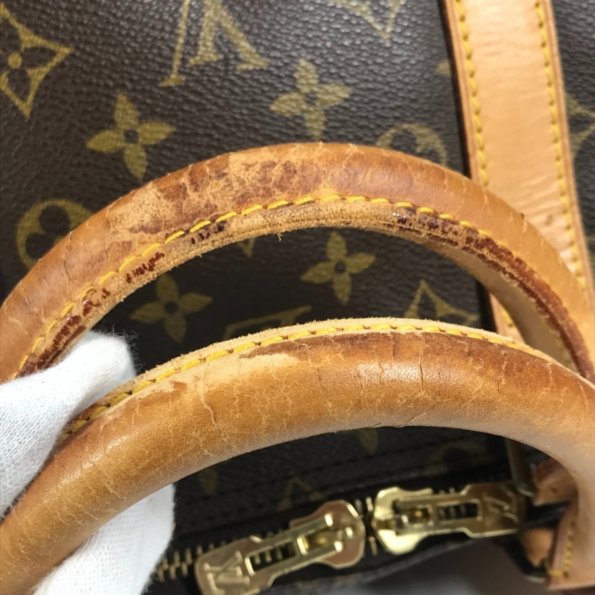 Louis Vuitton Monogram Brown Monogram Boston Bag Handbag (Pre-Owned)