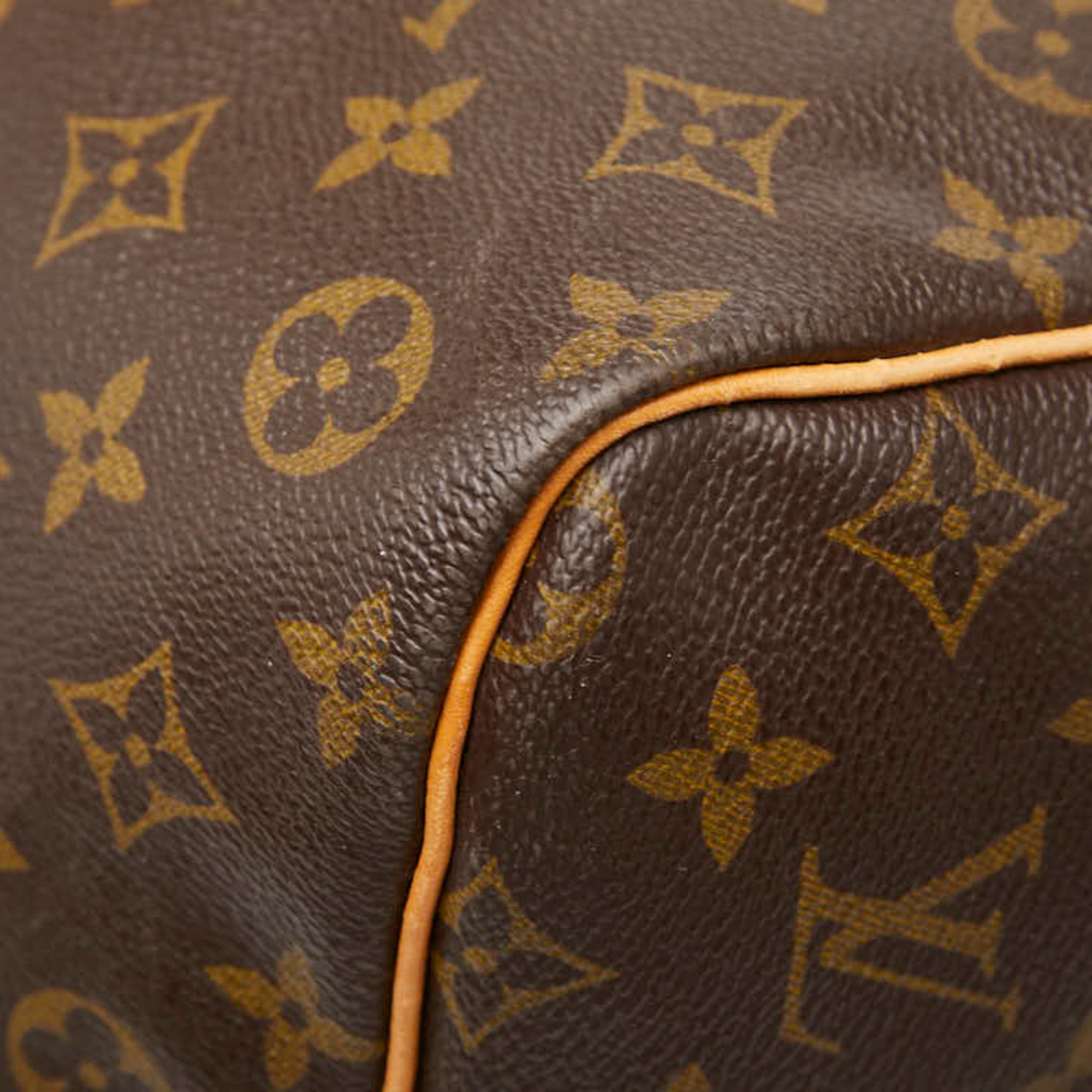 Louis Vuitton Monogram Brown Monogram Monogram Pvc Leather Boston Bag Shoulder Bag (Pre-Owned)