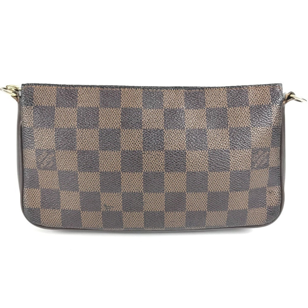 Louis Vuitton Brown Damier Canvas Ebene Damier Canvas Pochette Shoulder Bag (Pre-Owned)