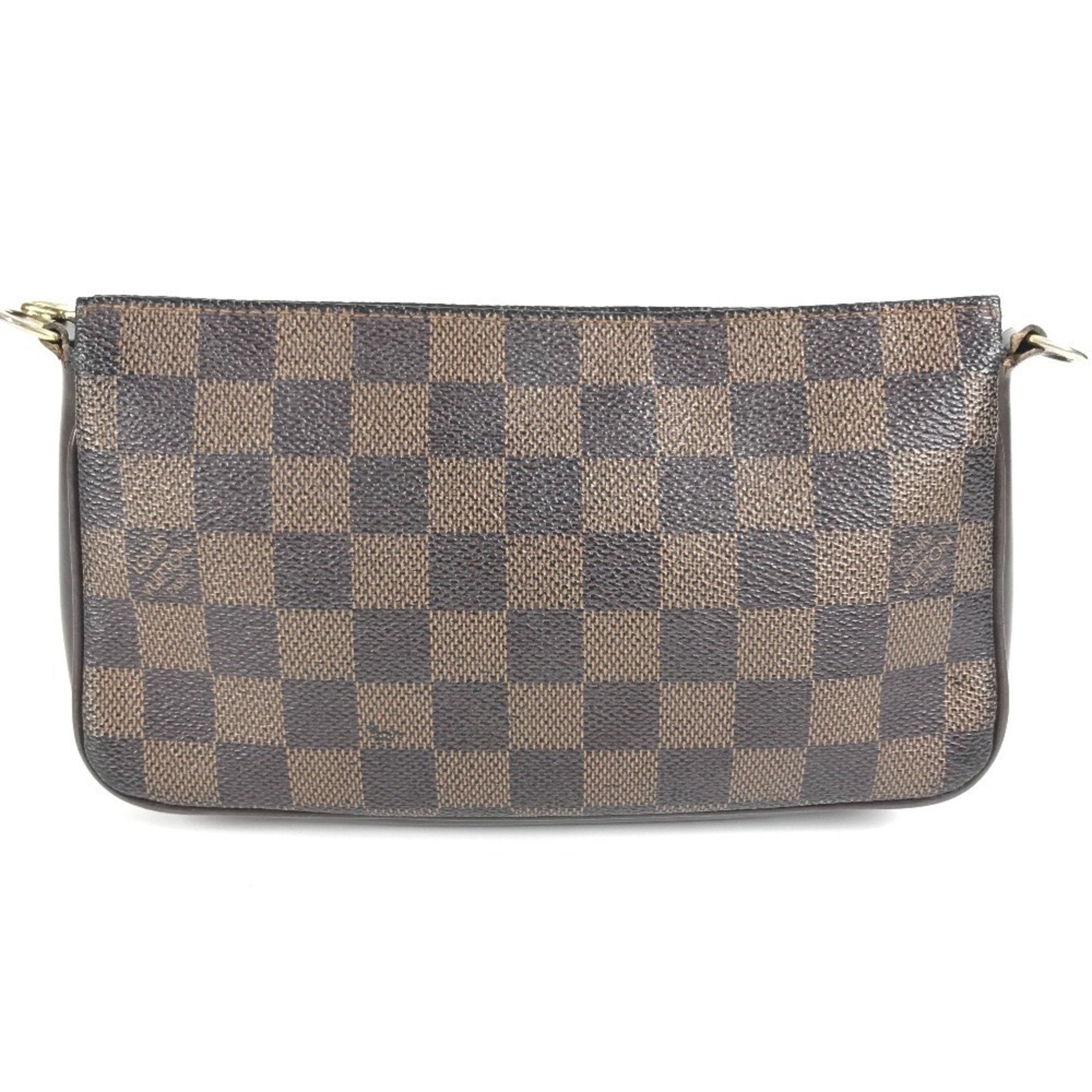 Louis Vuitton Brown Damier Canvas Ebene Damier Canvas Pochette Shoulder Bag (Pre-Owned)