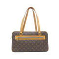 Louis Vuitton Marron Coated Canvas Shoulder Bag (Pre-Owned)