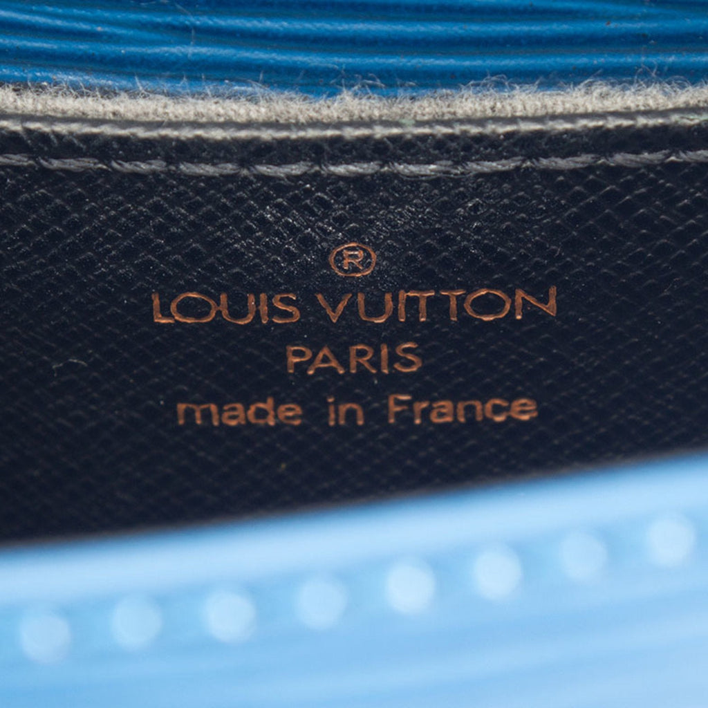 Louis Vuitton Toledo Blue Epi Leather Shoulder Bag (Pre-Owned)