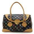 Louis Vuitton Black Multi-Color Noir Monogram Multicolore Shoulder Bag (Pre-Owned)