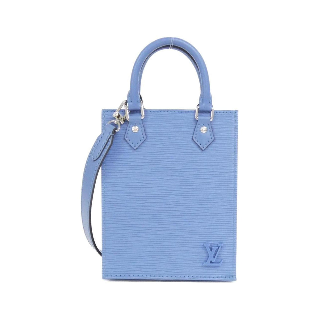Louis Vuitton Epi Blue Light Blue Leather Handbag (Pre-Owned)