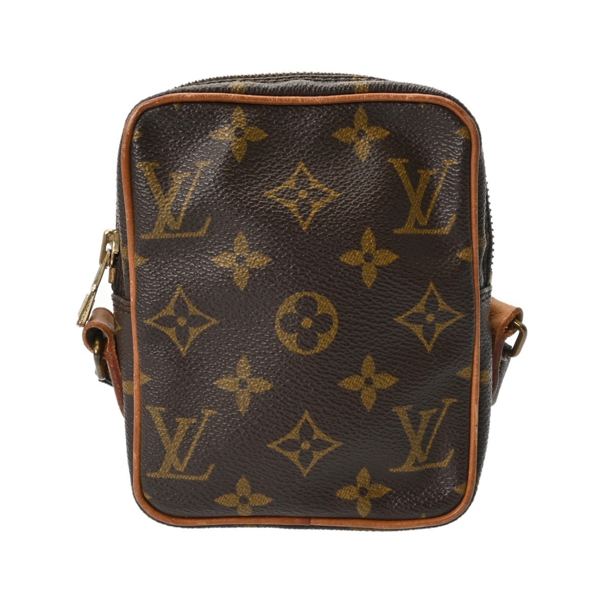 Louis Vuitton Brown Canvas Monogram Shoulder Bag (Pre-Owned)