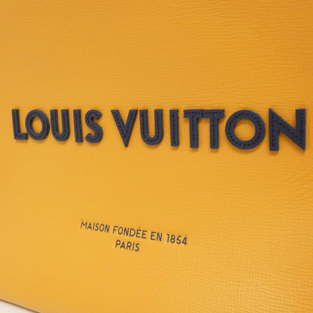 Louis Vuitton Saffron Leather Handbag (Pre-Owned)