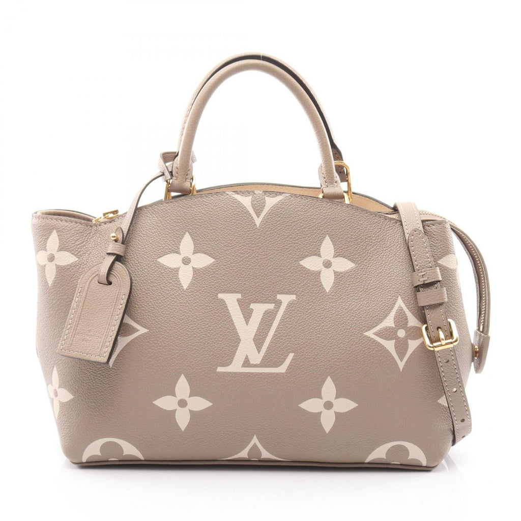 Louis Vuitton Beige Tourterelle Monogram Empreinte Handbag (Pre-Owned)