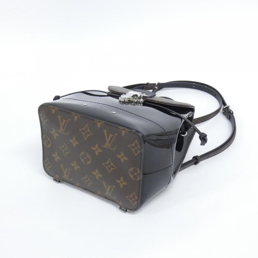 Louis Vuitton Monogram Vernis Black Monogram Monogram Vernis Monogram Backpack (Pre-Owned)