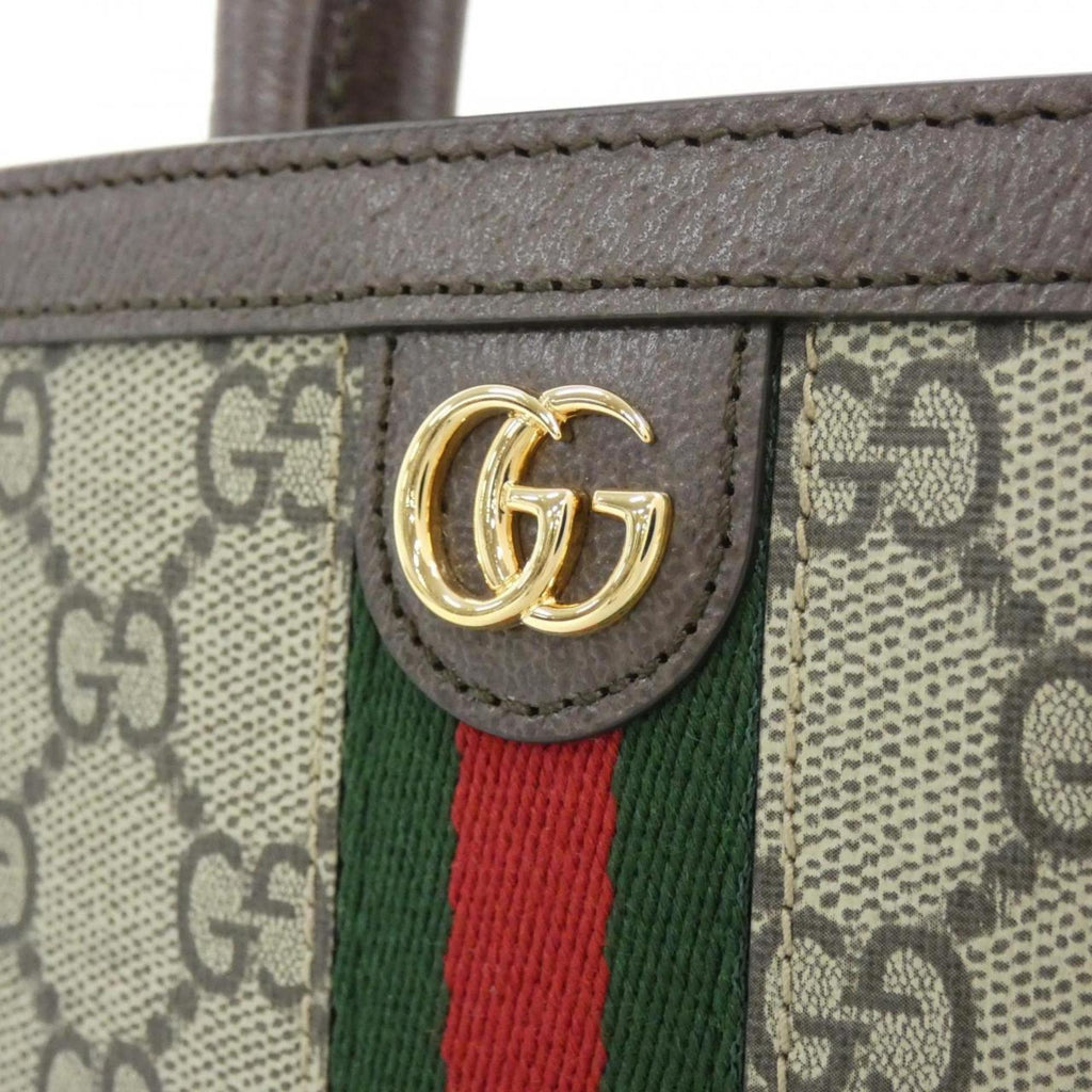 Ophidia Convertible Tote GG Coated Canvas Super Mini