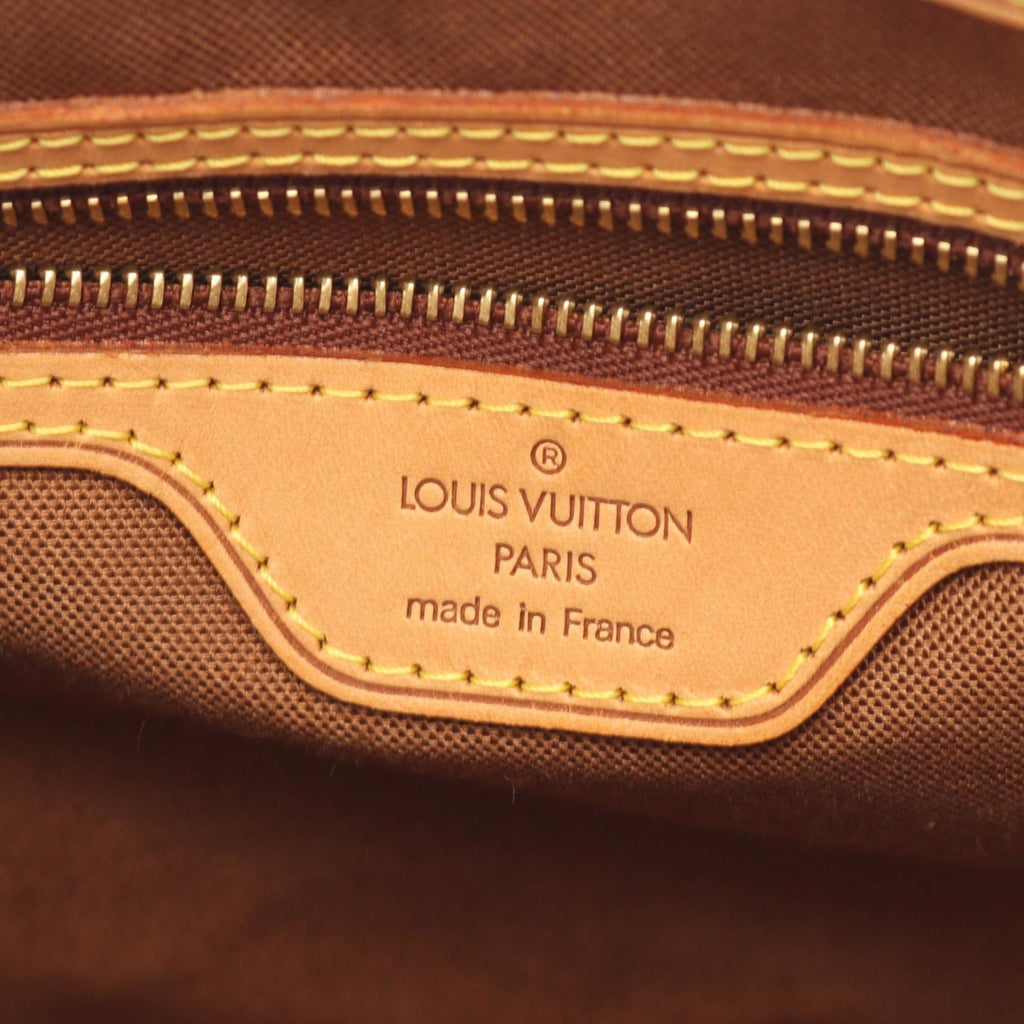 Louis Vuitton Brown Coated Canvas Leather Handbag (Pre-Owned)