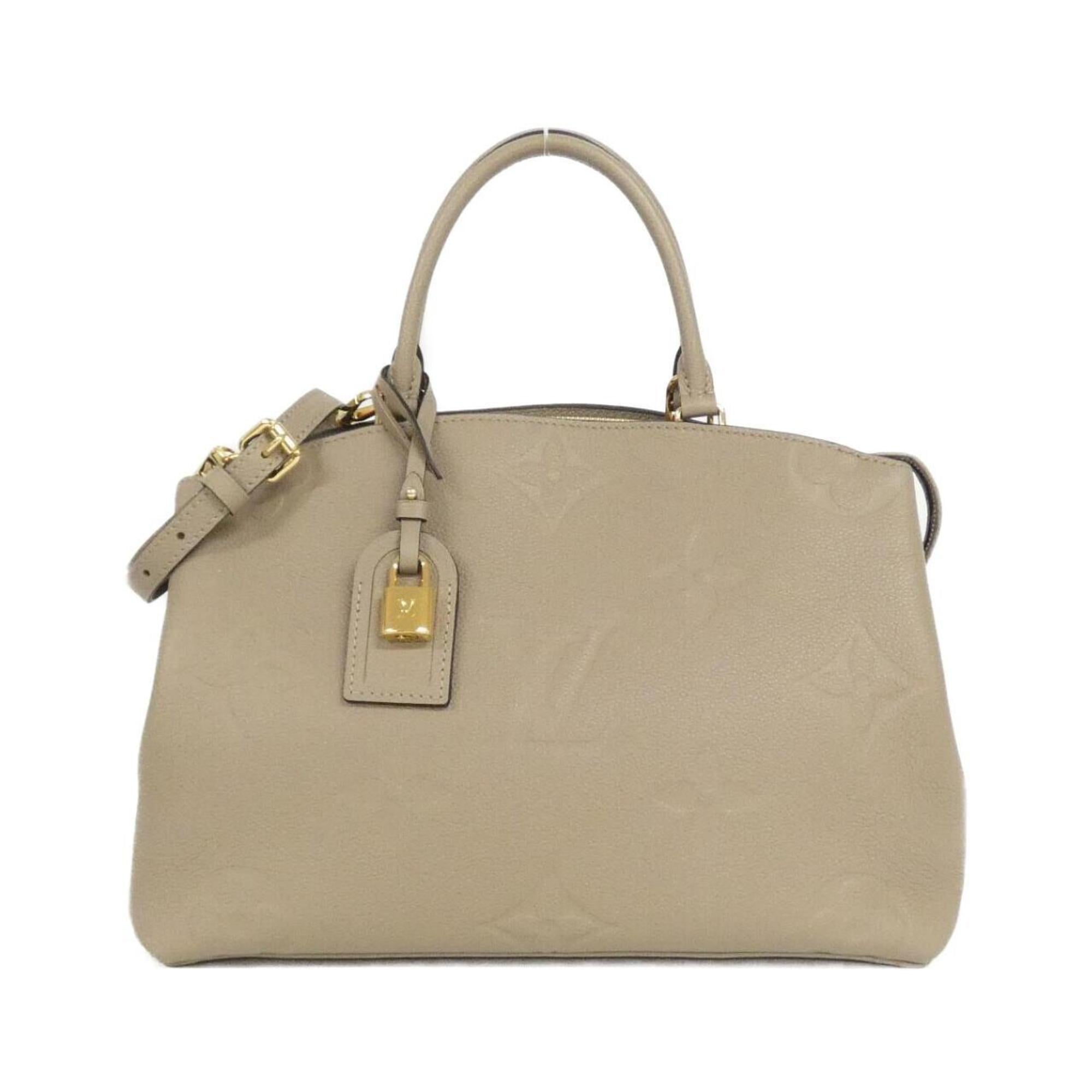Louis Vuitton Tourterelle Leather Handbag (Pre-Owned)