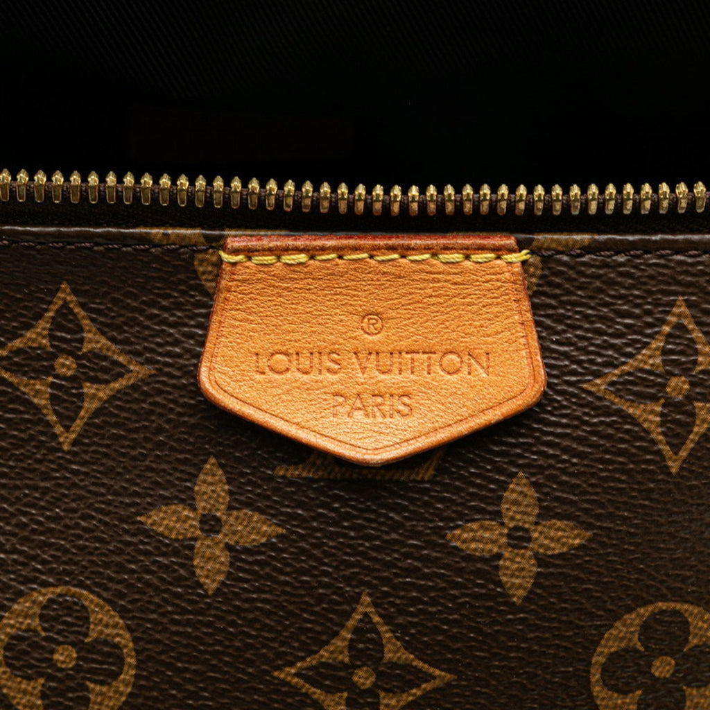 Louis Vuitton Brown Pvc Leather Sling Bag (Pre-Owned)