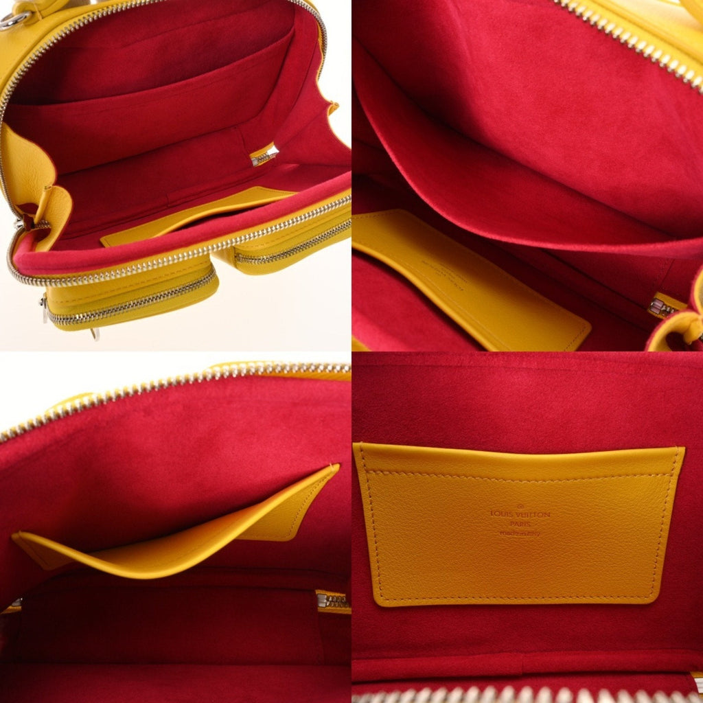 Louis Vuitton Jaune Leather Shoulder Bag (Pre-Owned)