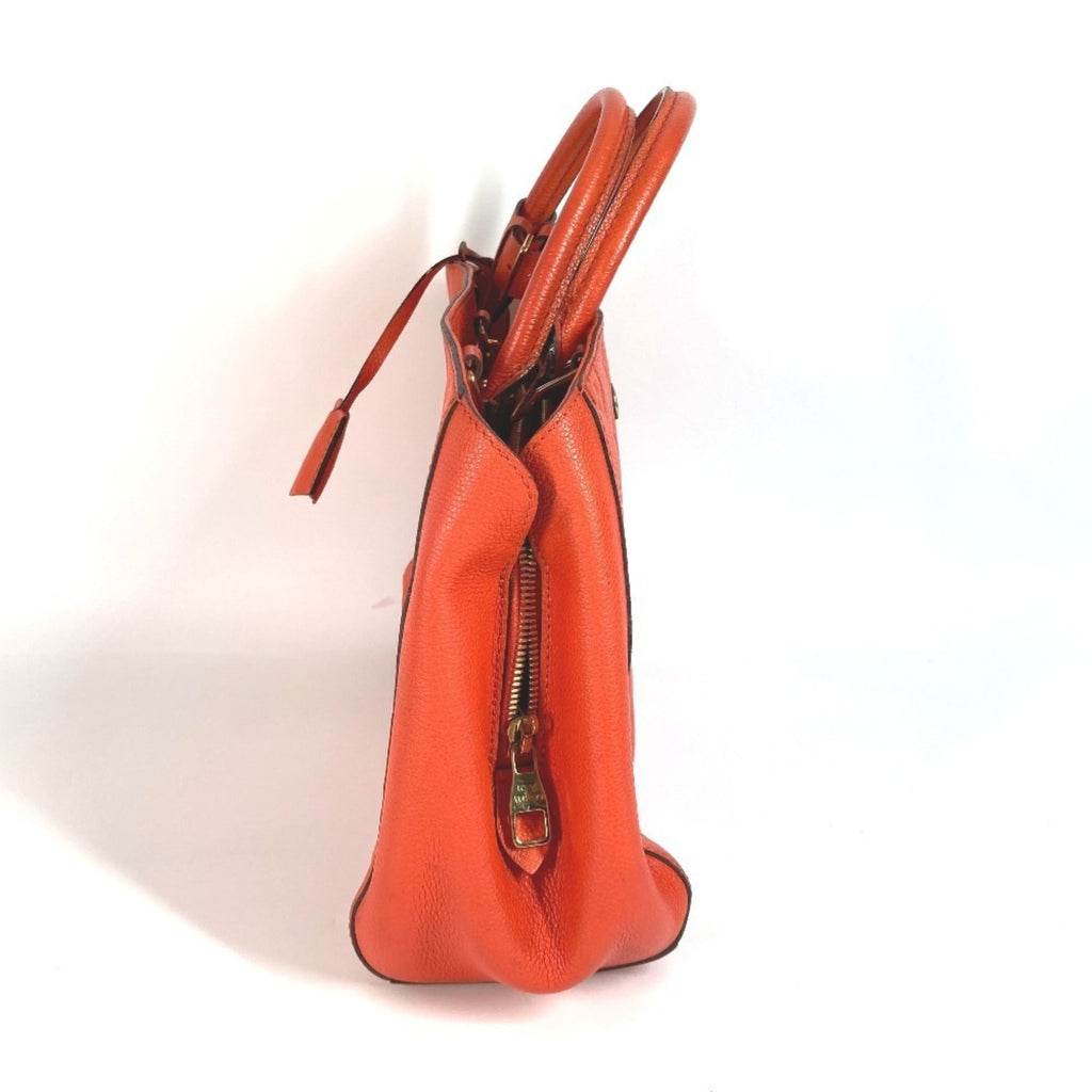 Louis Vuitton Orange Monogram Empreinte Handbag Shoulder Bag Tote Bag (Pre-Owned)