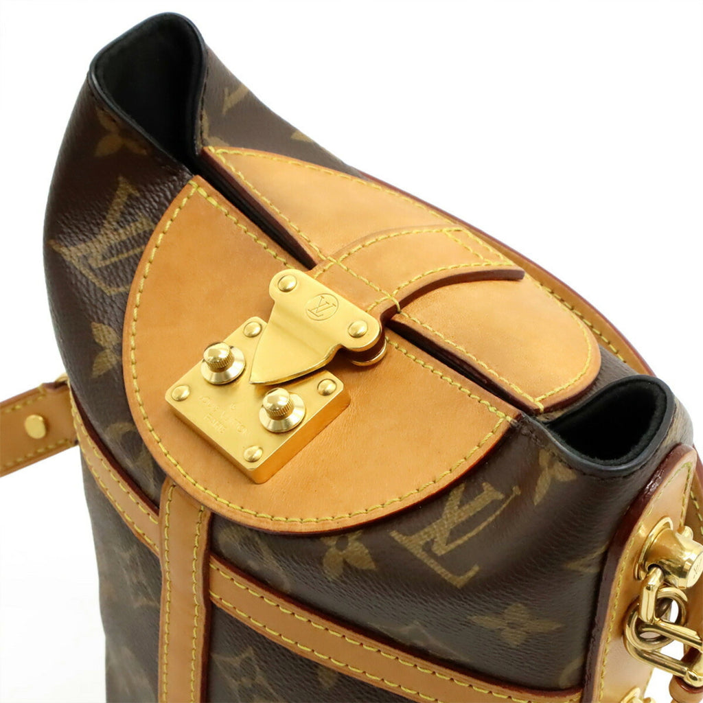 Louis Vuitton Brown Monogram Monogram Handbag Shoulder Bag (Pre-Owned)