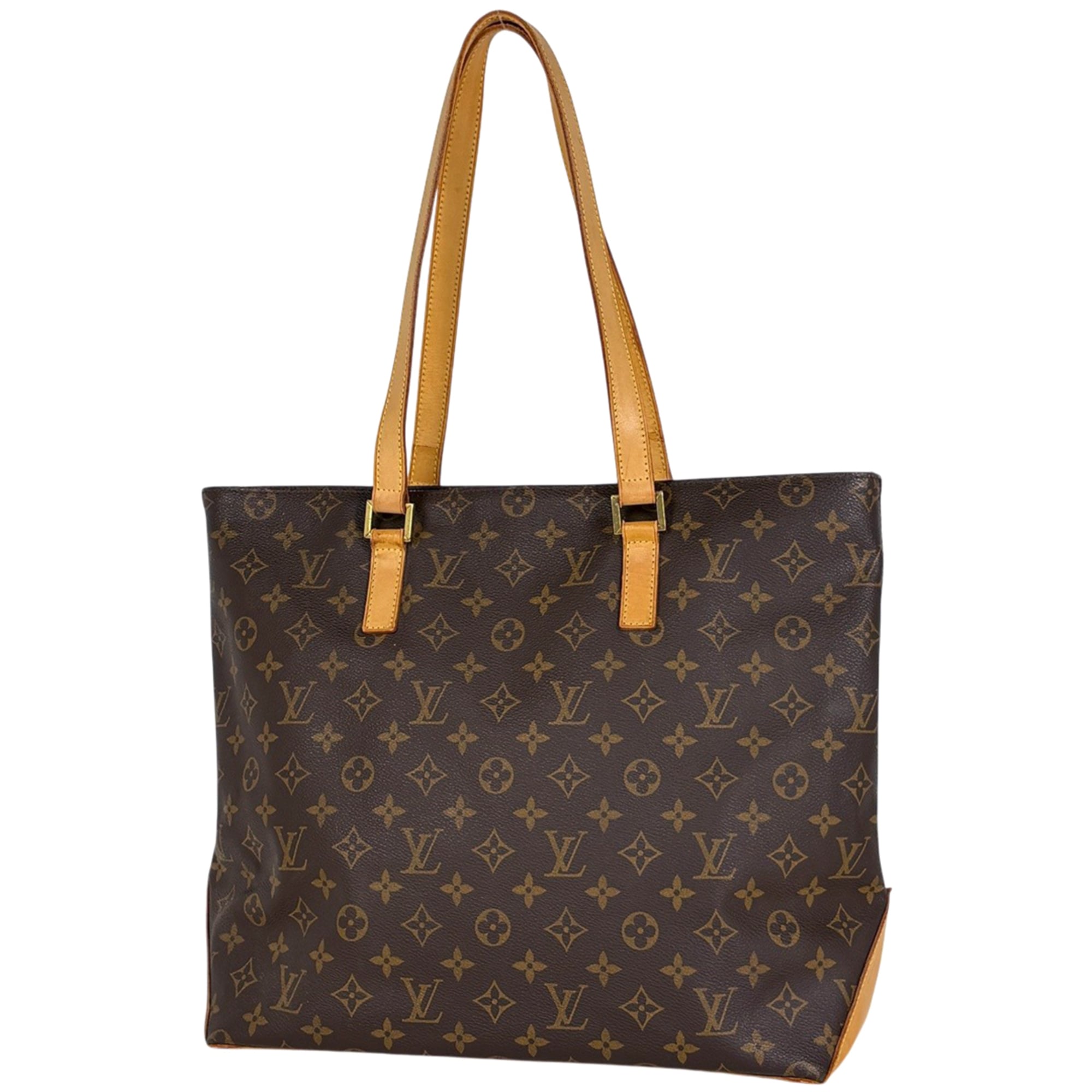 Louis Vuitton Brown Monogram Shoulder Bag Tote Bag (Pre-Owned)