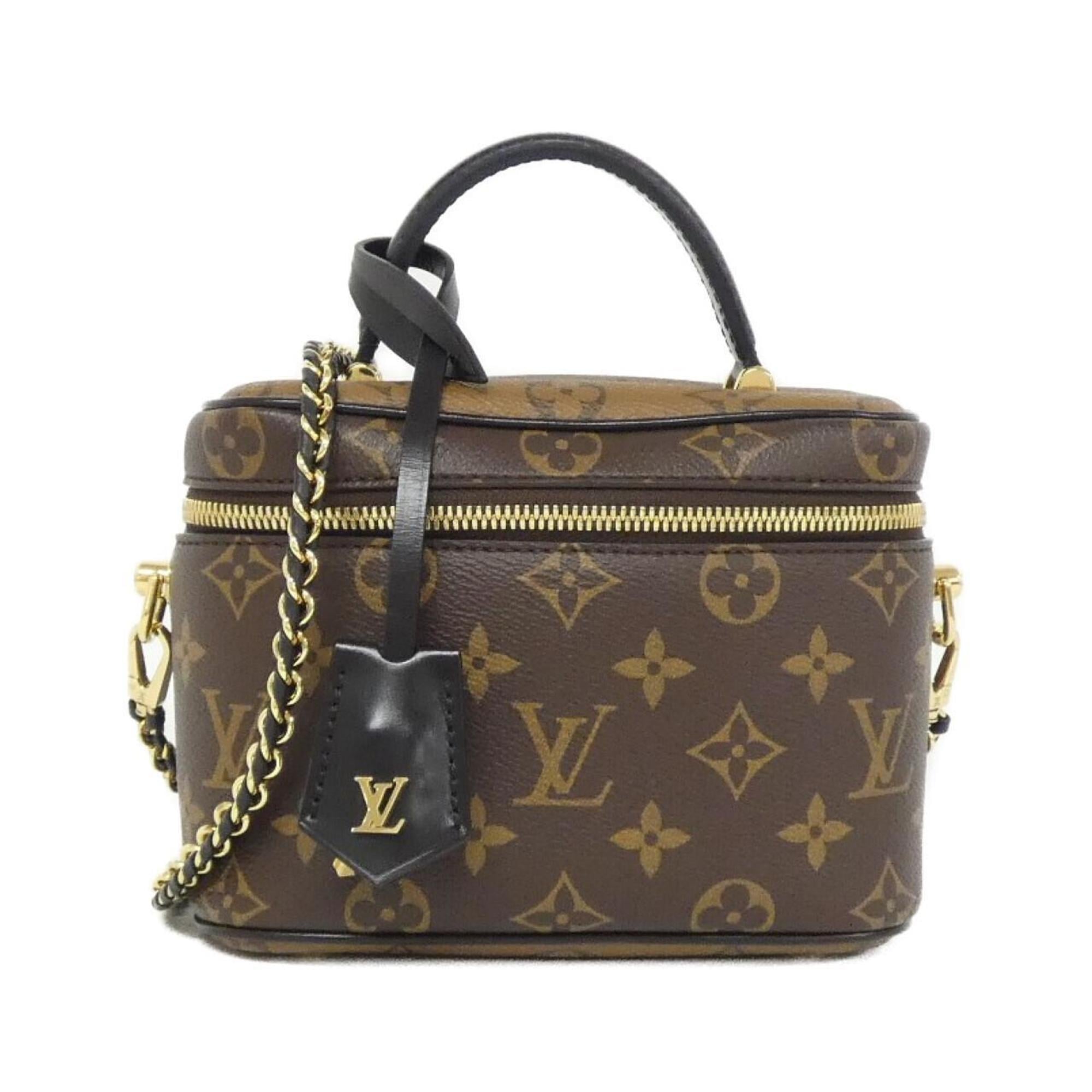 Louis Vuitton Marron Coated Canvas Handbag (Pre-Owned)