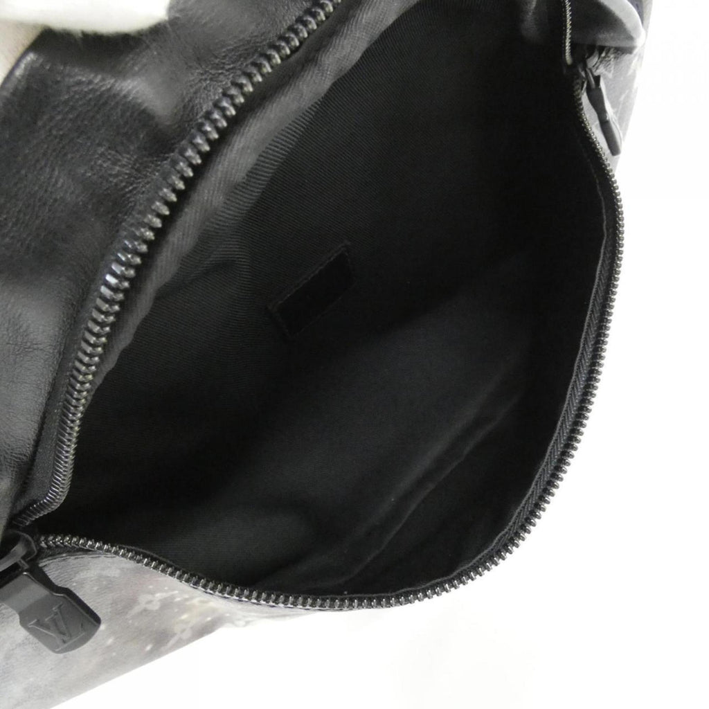 Louis Vuitton Black Coated Canvas Shoulder Bag (Pre-Owned)