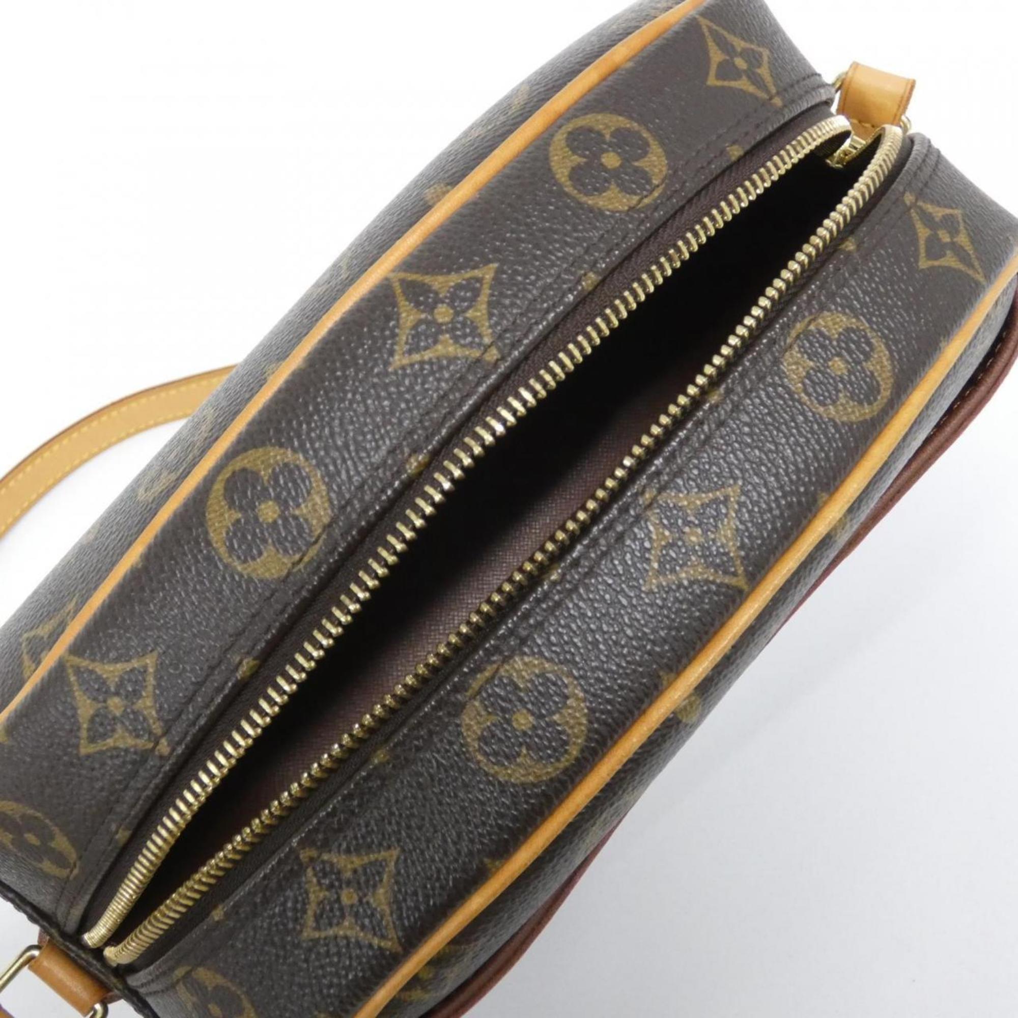 Louis Vuitton Brown Coated Canvas Shoulder Bag (Pre-Owned)
