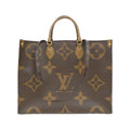 Louis Vuitton Marron Coated Canvas Handbag (Pre-Owned)
