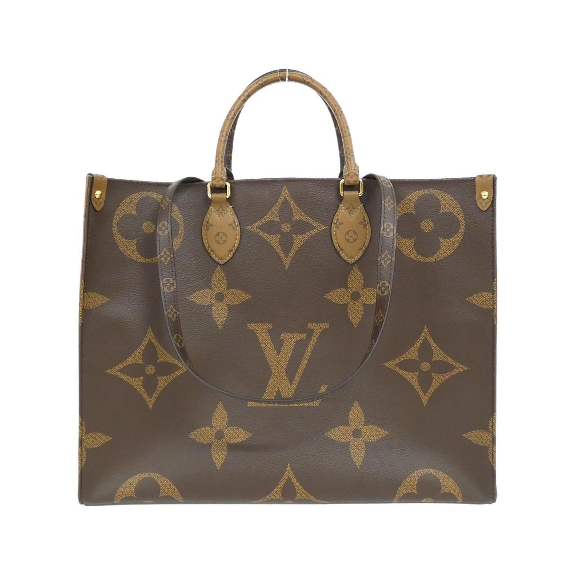 Louis Vuitton Marron Coated Canvas Handbag (Pre-Owned)