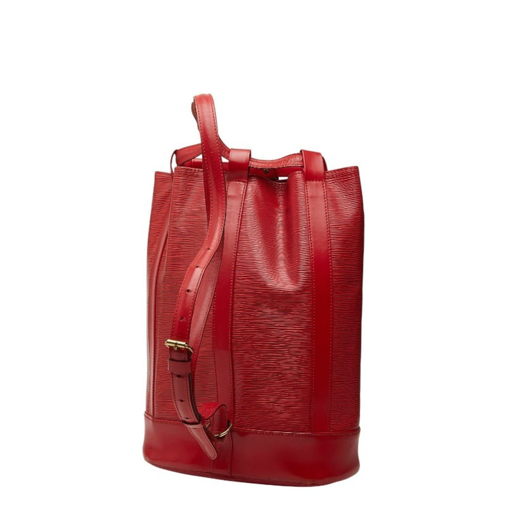 Louis Vuitton Castilian Red Epi Leather Shoulder Bag (Pre-Owned)