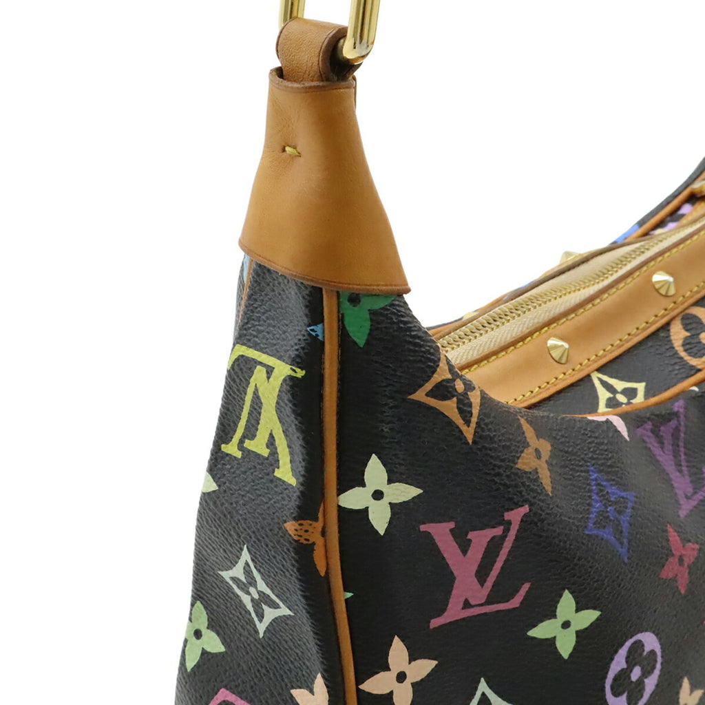 Louis Vuitton Black Monogram Multi-Color Monogram Multicolore Shoulder Bag (Pre-Owned)