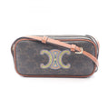 Triomphe East-West Shoulder Bag Triomphe Coated Canvas