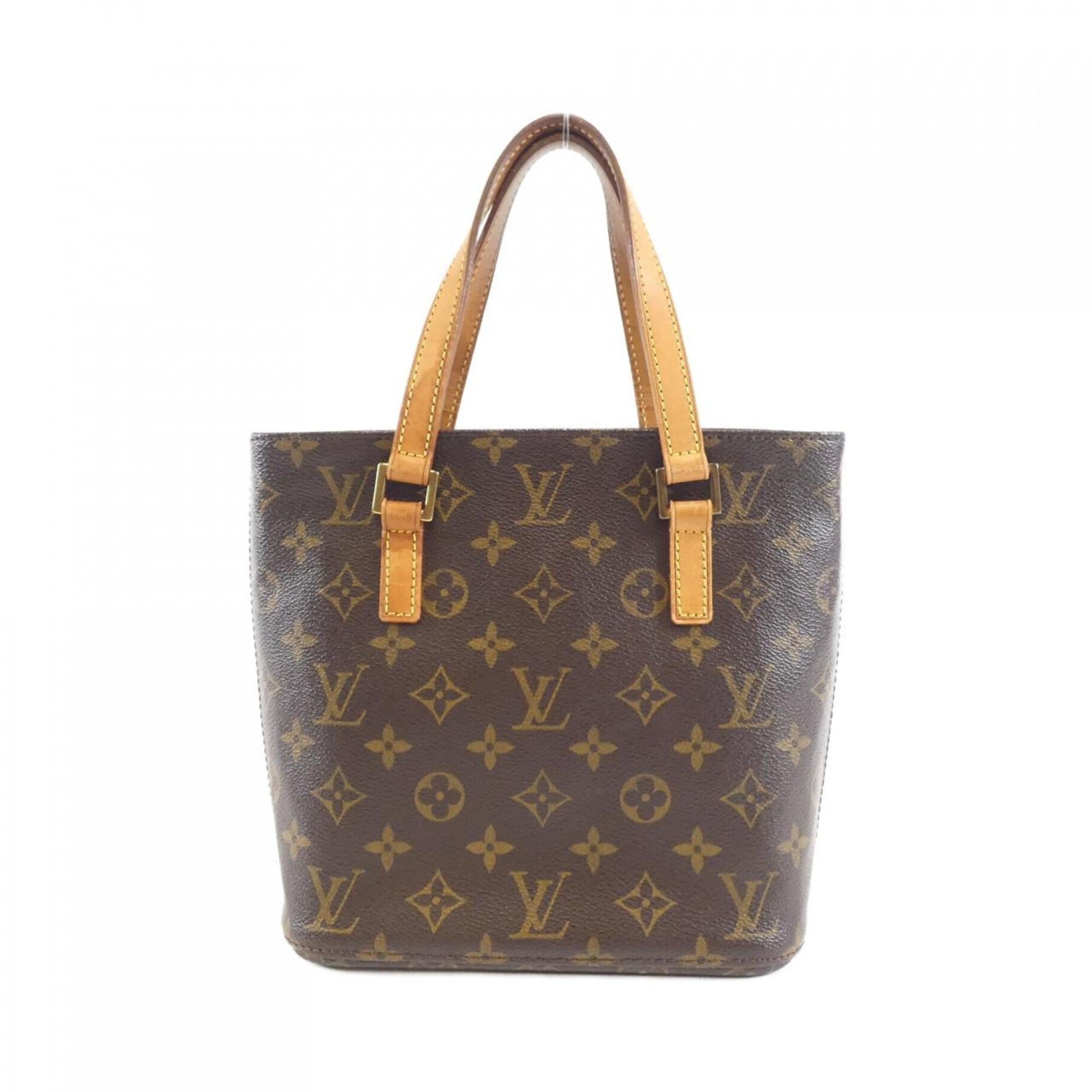 Louis Vuitton Marron Coated Canvas Handbag (Pre-Owned)