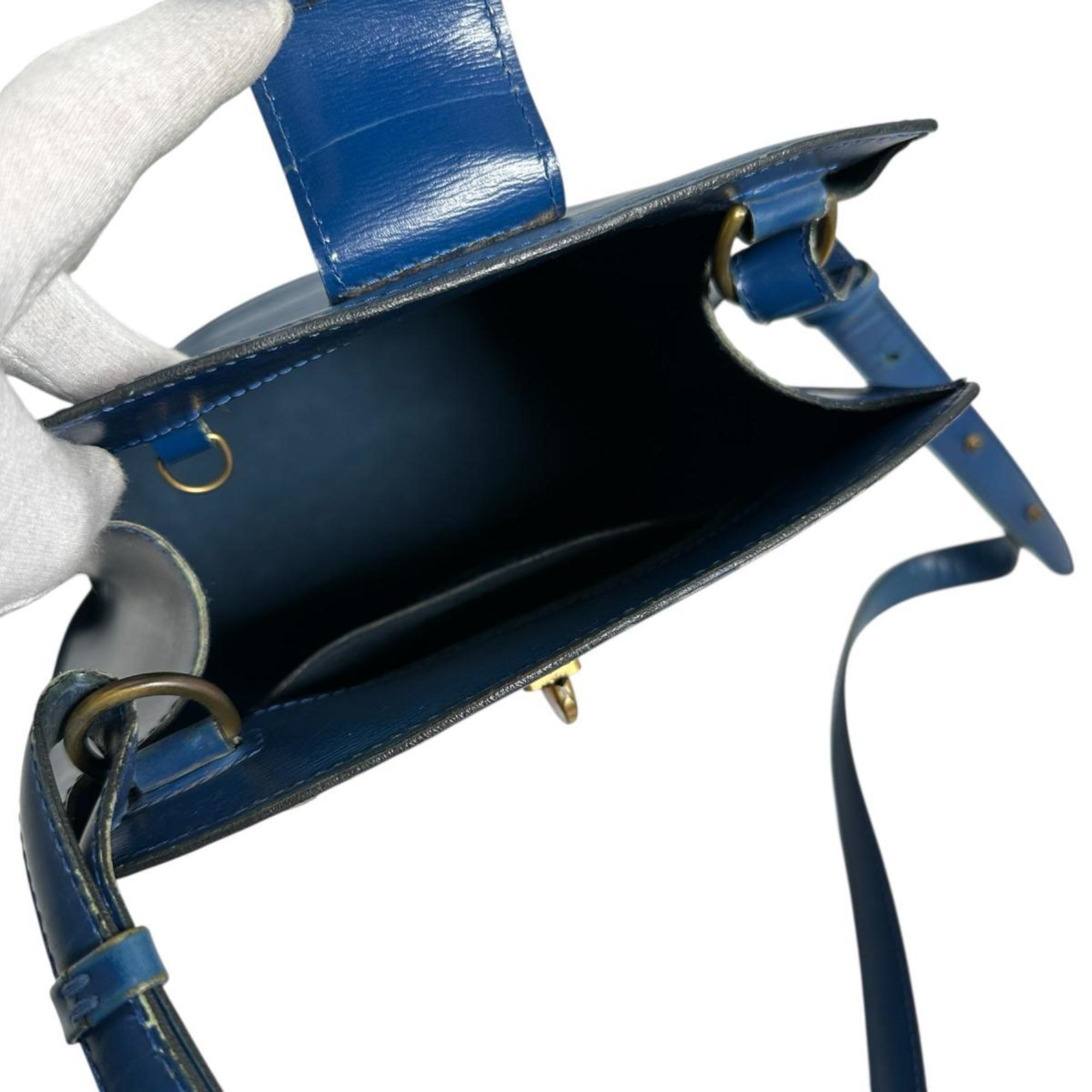 Louis Vuitton Blue Epi Leather Shoulder Bag (Pre-Owned)