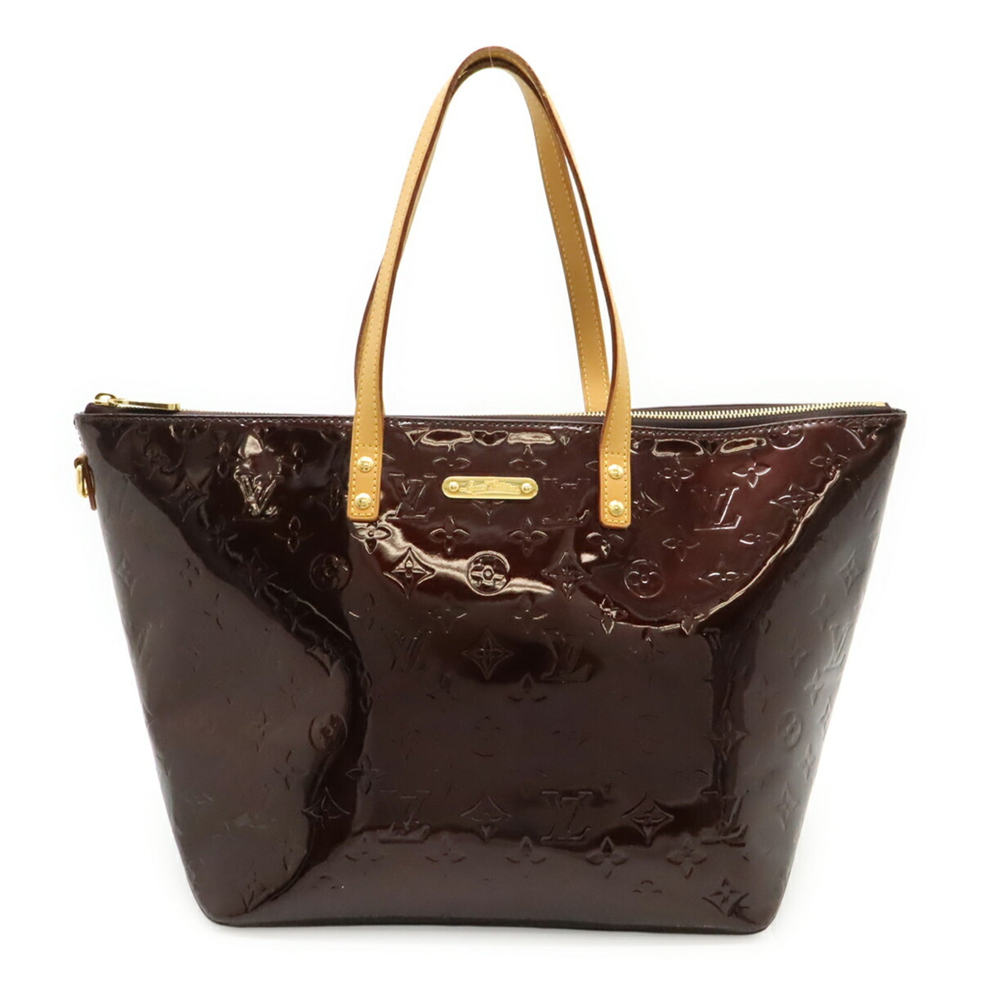 Louis Vuitton Amarante Leather Handbag Shoulder Bag Tote Bag (Pre-Owned)