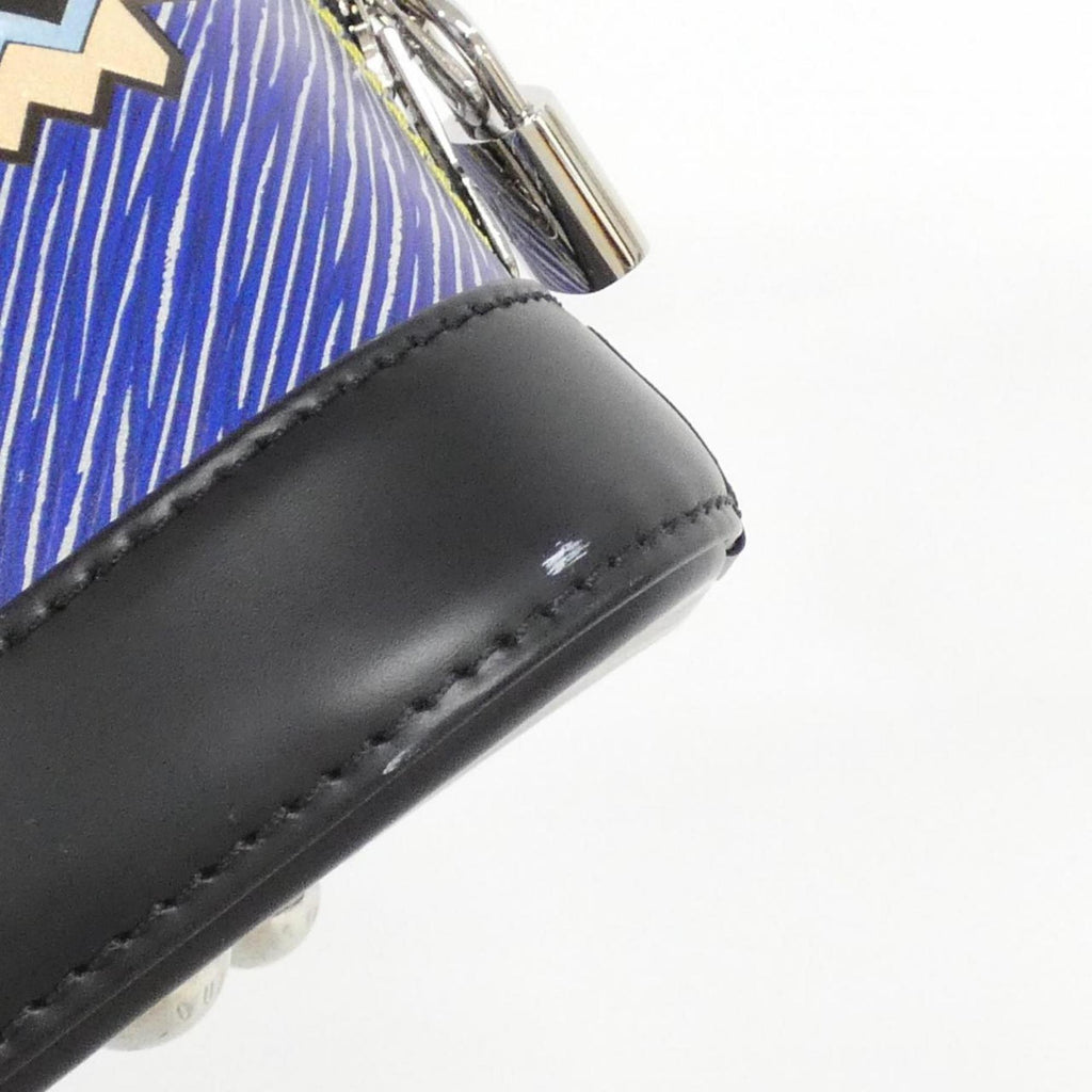 Louis Vuitton Blue Leather Handbag (Pre-Owned)