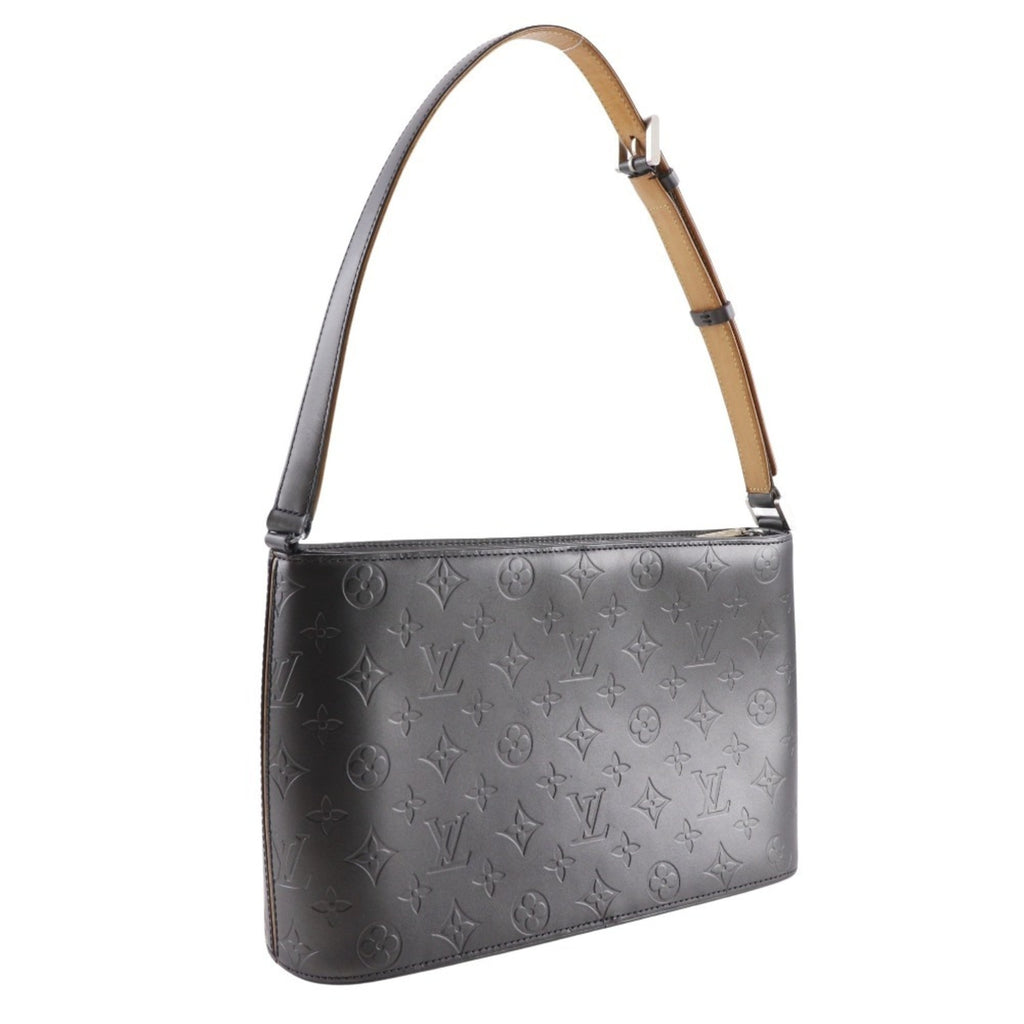 Louis Vuitton Monogram Mat Noir Monogram Mat Shoulder Bag (Pre-Owned)