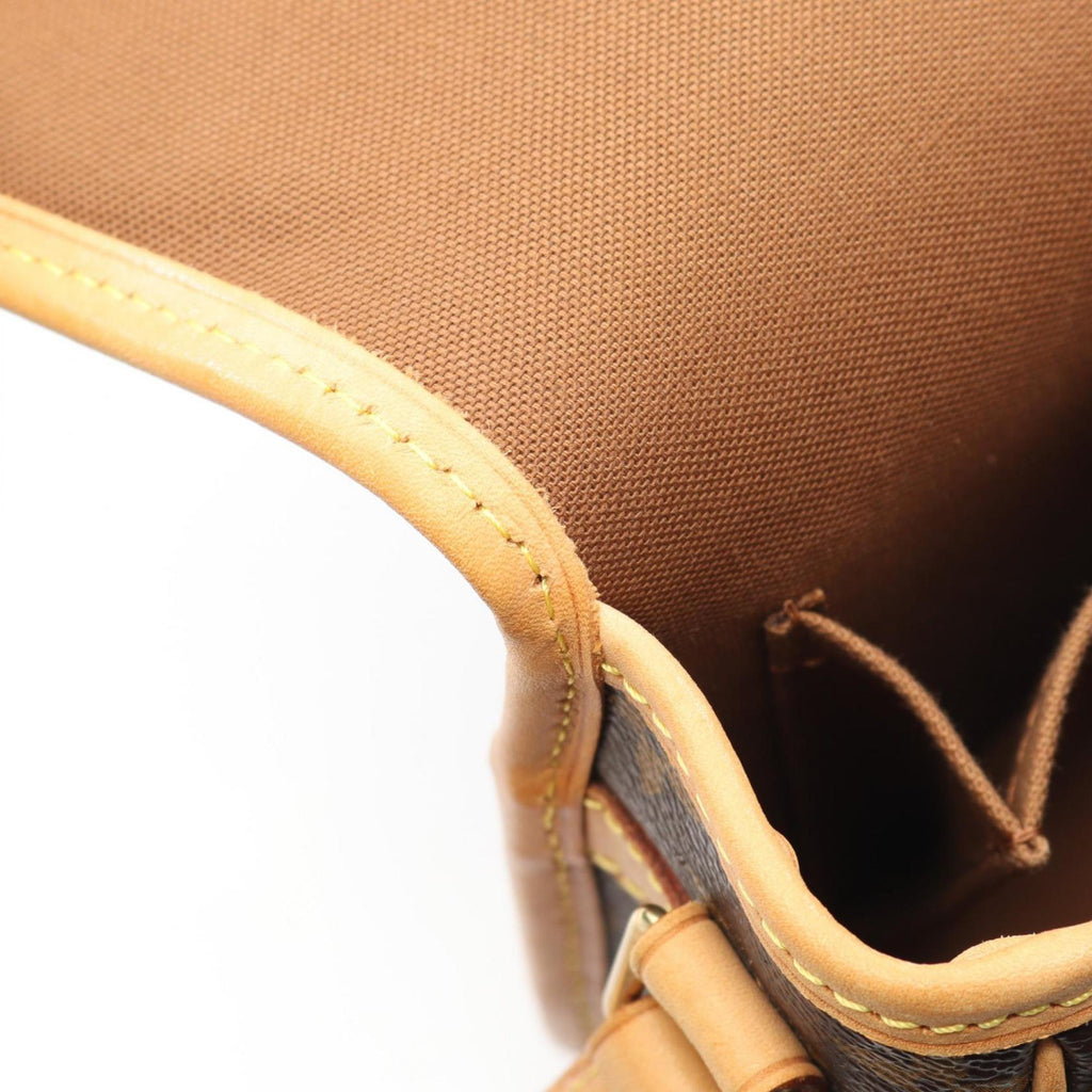 Louis Vuitton Brown Pvc Leather Shoulder Bag (Pre-Owned)