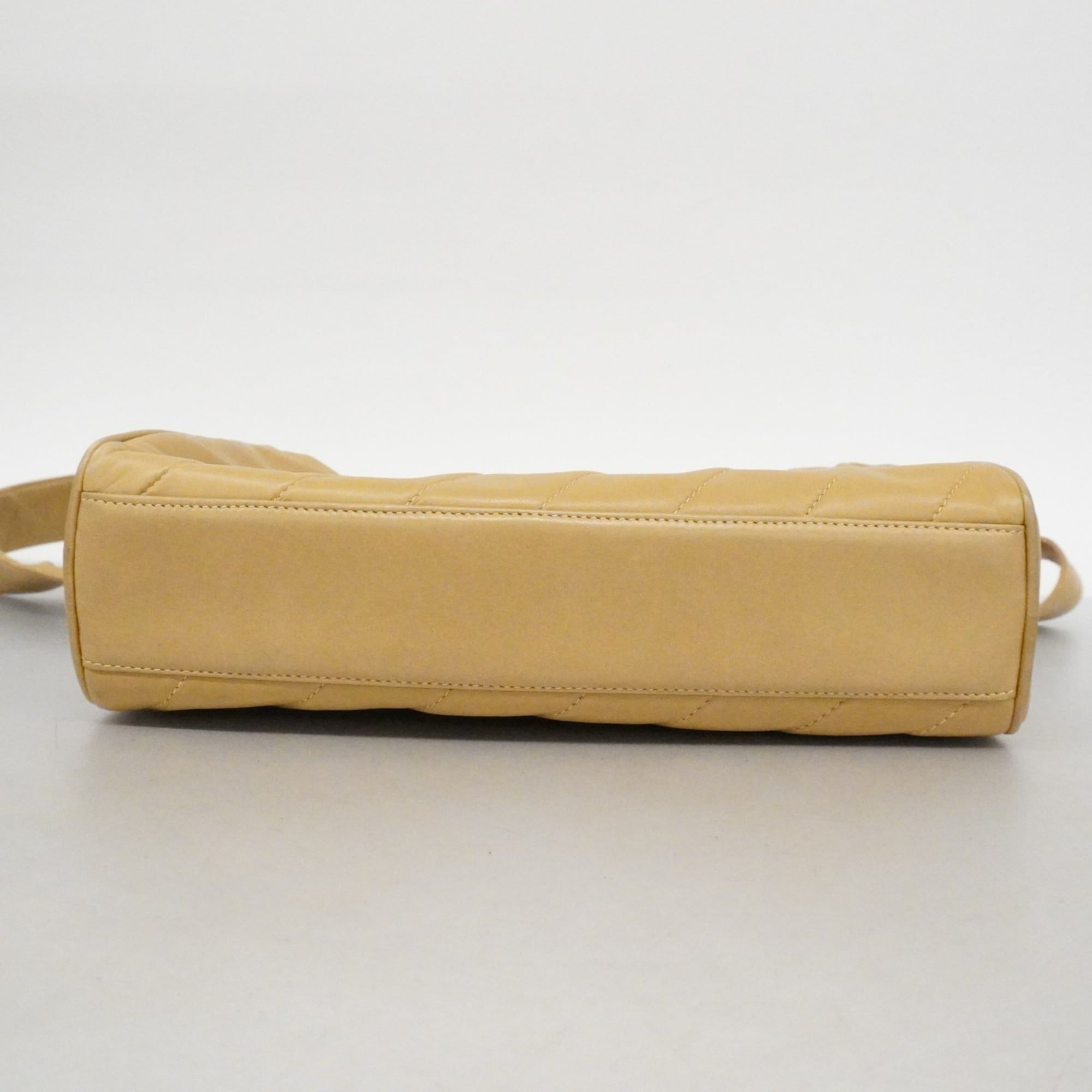 Vintage Diamond CC Camera Bag Diagonal Quilted Leather Medium