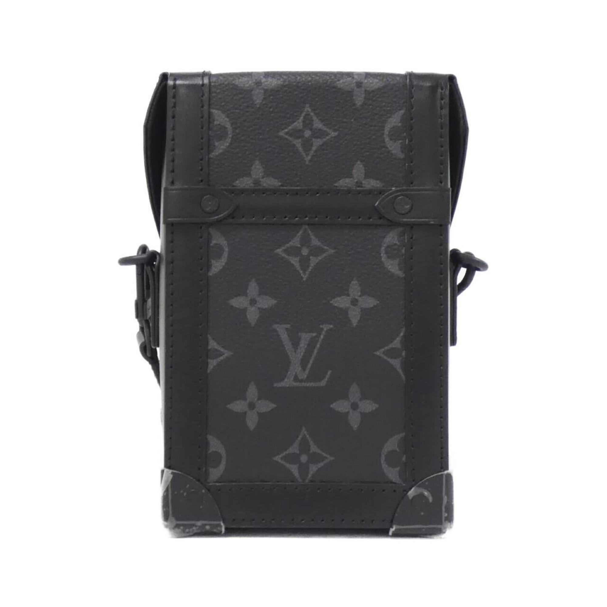 Louis Vuitton Black Coated Canvas Shoulder Bag (Pre-Owned)