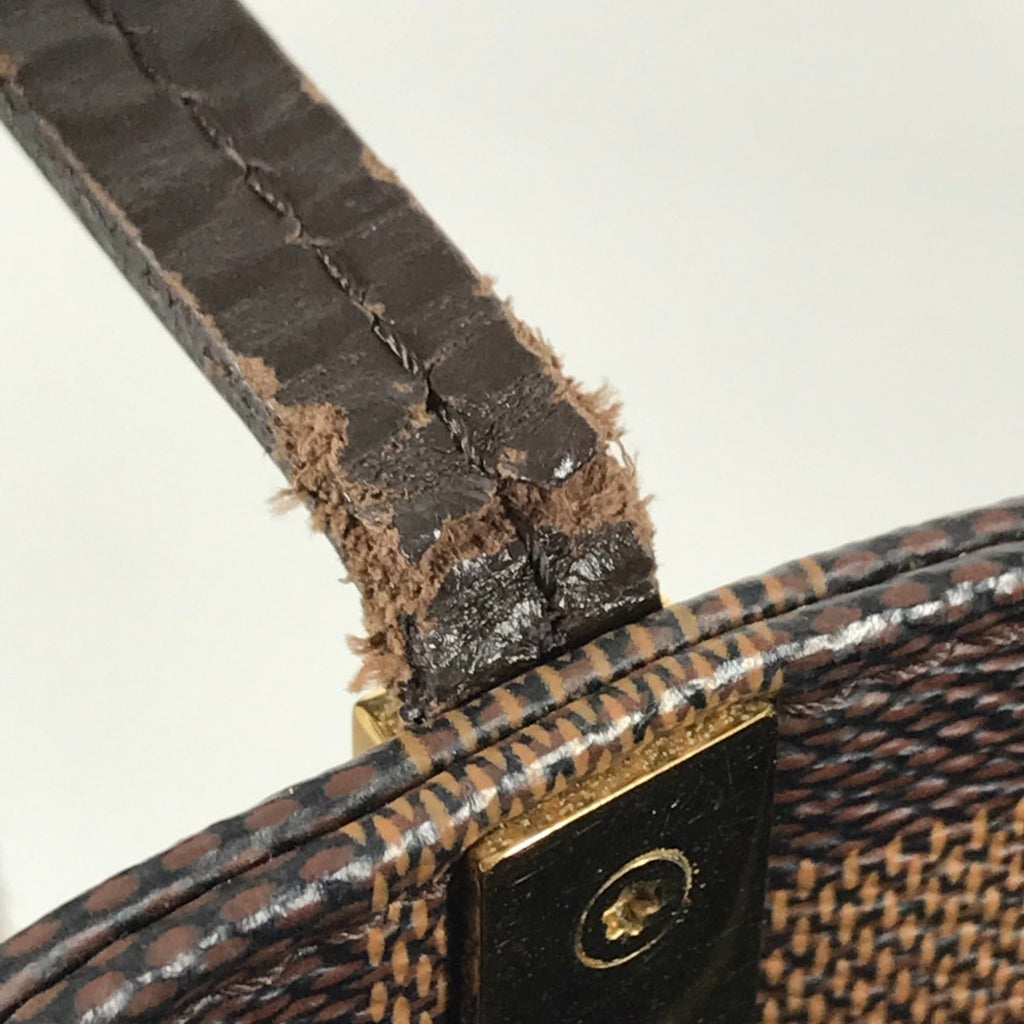 Louis Vuitton Damier Brown Ebene Damier Canvas Shoulder Bag Tote Bag (Pre-Owned)
