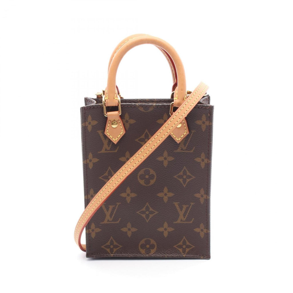 Louis Vuitton Brown Pvc Monogram Leather Coated Canvas Handbag (Pre-Owned)