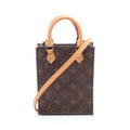 Louis Vuitton Brown Pvc Monogram Leather Coated Canvas Handbag (Pre-Owned)
