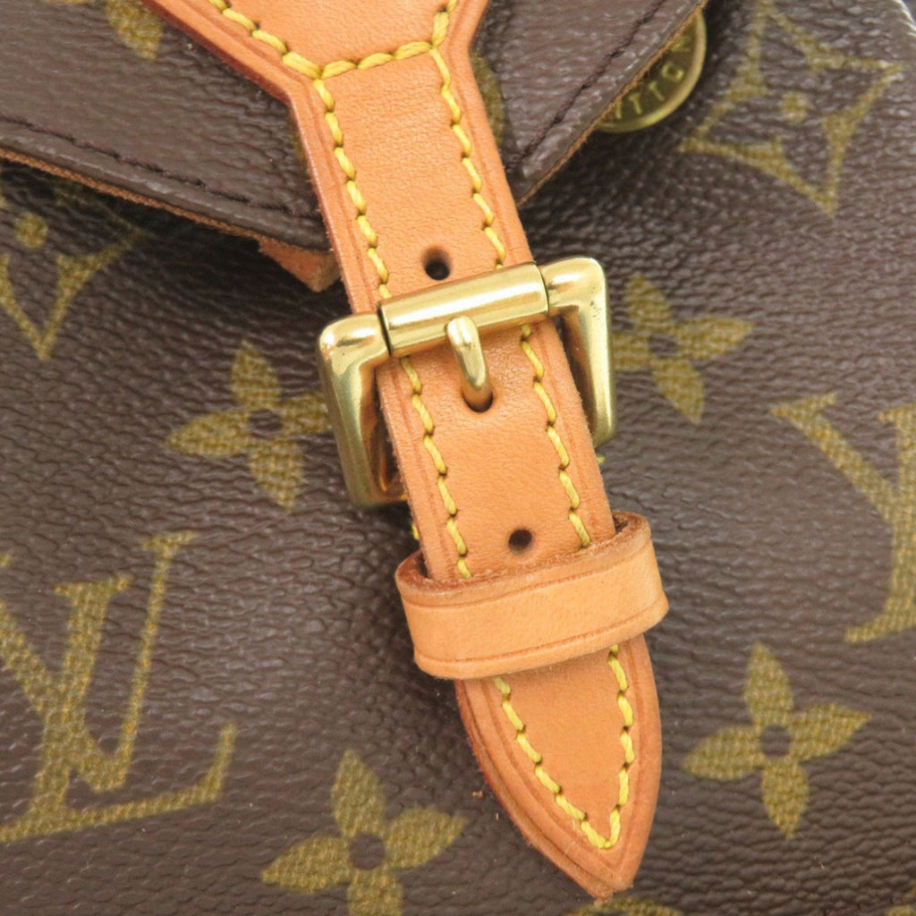 Louis Vuitton Brown Monogram Canvas Backpack (Pre-Owned)