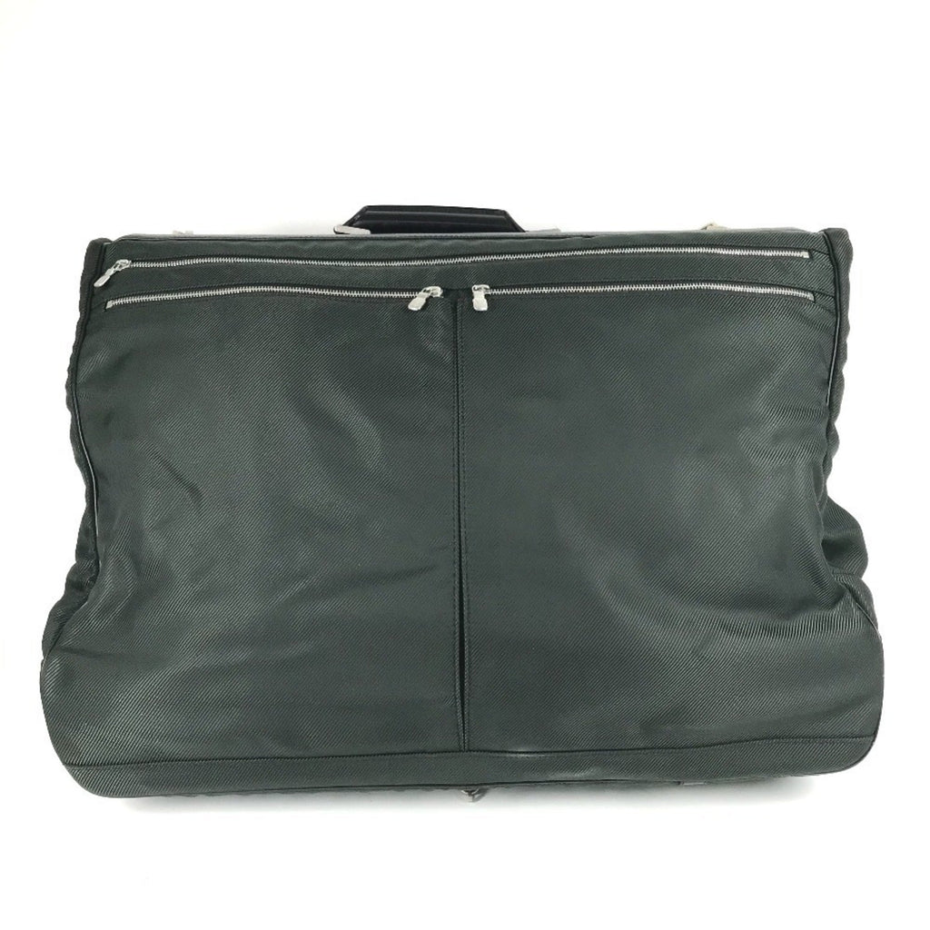 Louis Vuitton Black Episea Galle Khaki Taiga Leather Boston Bag Garment Case Handbag Shoulder Bag (Pre-Owned)