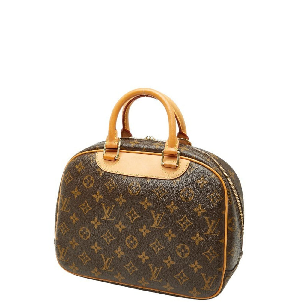 Louis Vuitton Monogram Brown Pvc Leather Handbag (Pre-Owned)