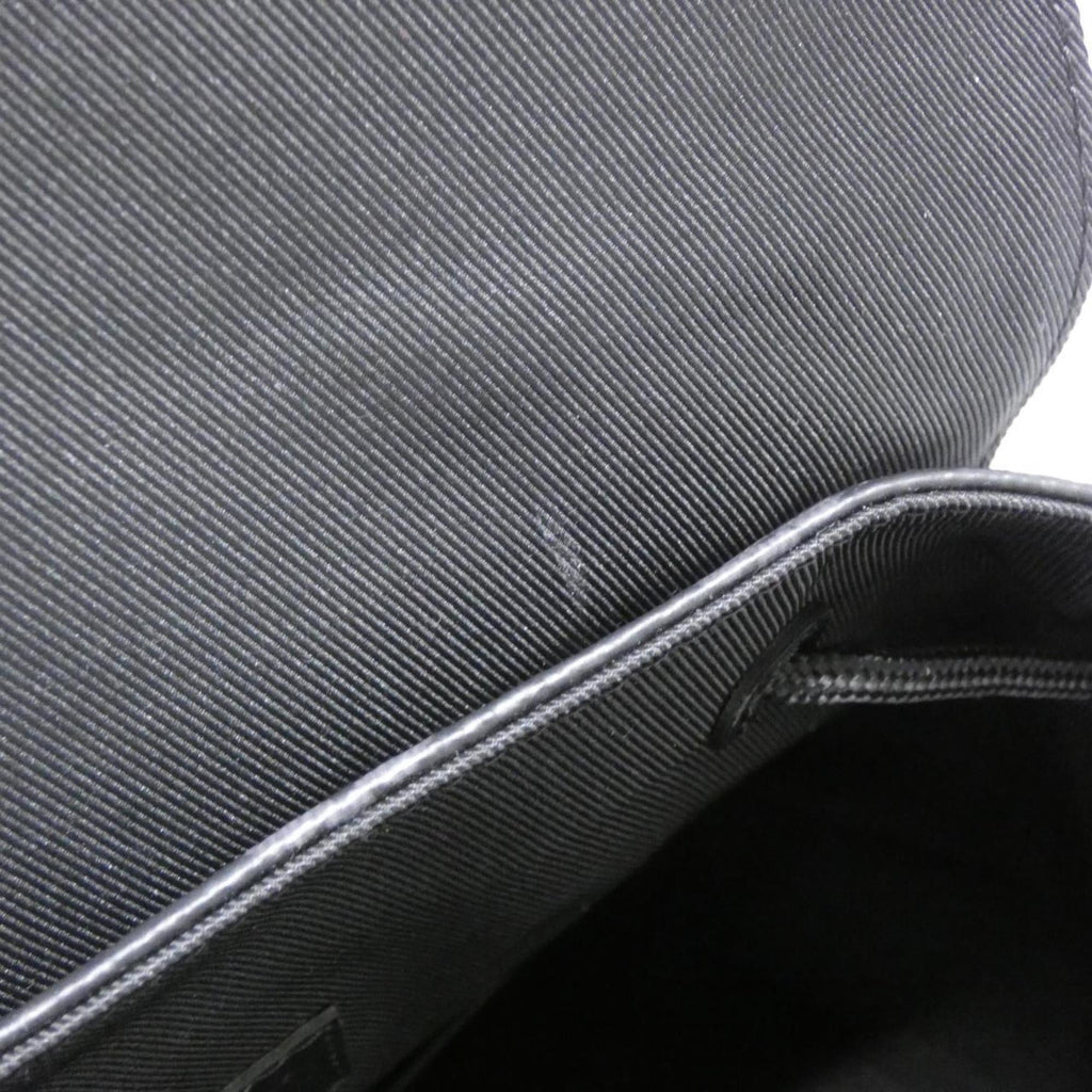 Louis Vuitton Black Coated Canvas Backpack (Pre-Owned)