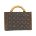 Louis Vuitton Brown Coated Canvas Attaché Case (Pre-Owned)